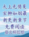 太上无情夏玄柳如烟最新更新章节免费阅读小说推荐